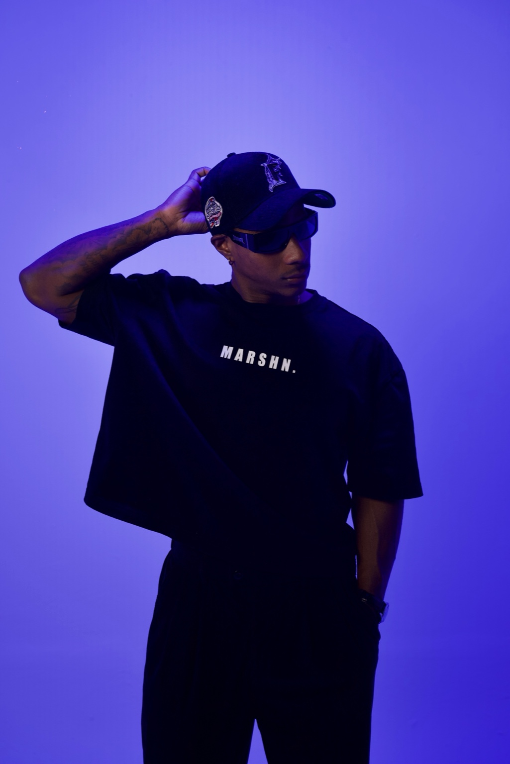 Black Marshn Tee - Look 1