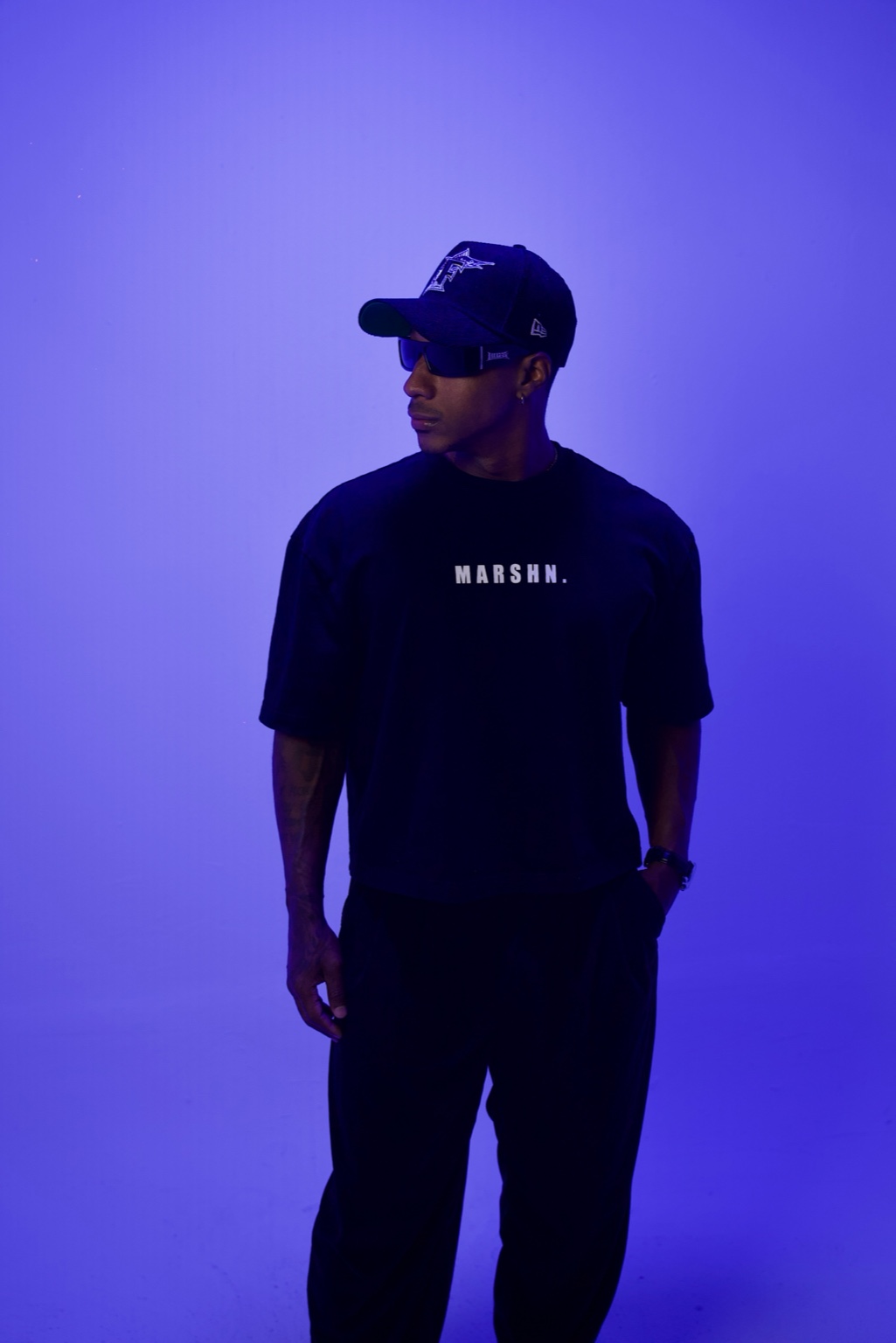 Black Marshn Tee - Look 2