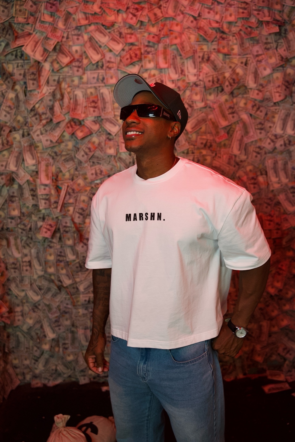 White Marshn Tee - Look 1